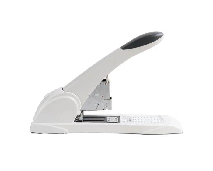 Basics Agrafeuse Robuste 210 Feuilles Haute Capacité, Bras Long, Agrafeuse De Bureau Industrielle Avec 1000 Agrafes, Noir