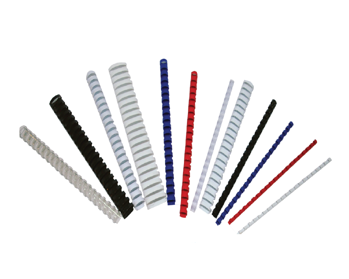 100 Bobines De Reliure Spirale Plastique - 48 Anneaux, Pas 4:1, Pour 40 Feuilles A4, Diamètre 8mm