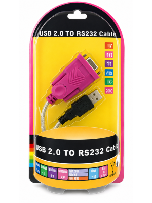Câble USB 2.0 vers RS232 DB9 – Adaptateur USB vers Port Série 1,5 m