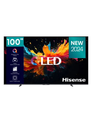 Téléviseur Hisense 100" Smart  QLED 4K 100Q7N + Récepteur intégré (HIS100Q7N)