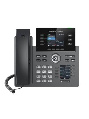 Téléphone IP filaire 4 lignes Grandstream GRP2614 Noir