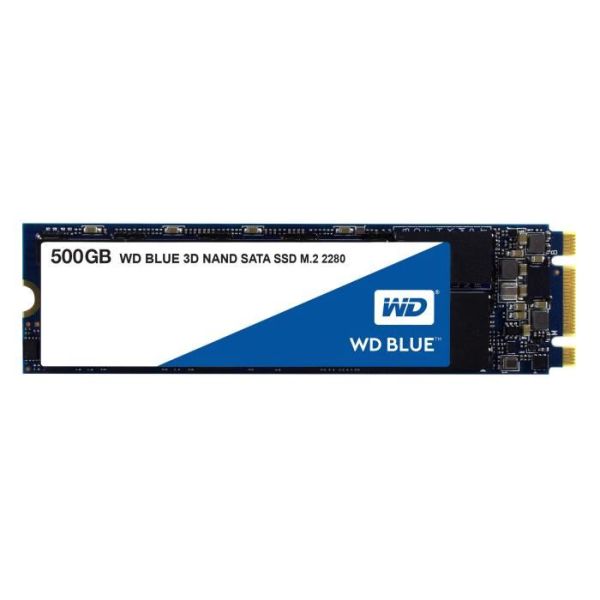 Western Digital WDS500G2B0A WD Bleu SSD interne NAND 3D NAND M.2 SATA 500 Go